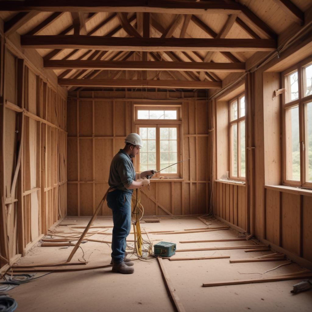 Электромонтаж в каркасном доме: этапы работ и требования к безопасности